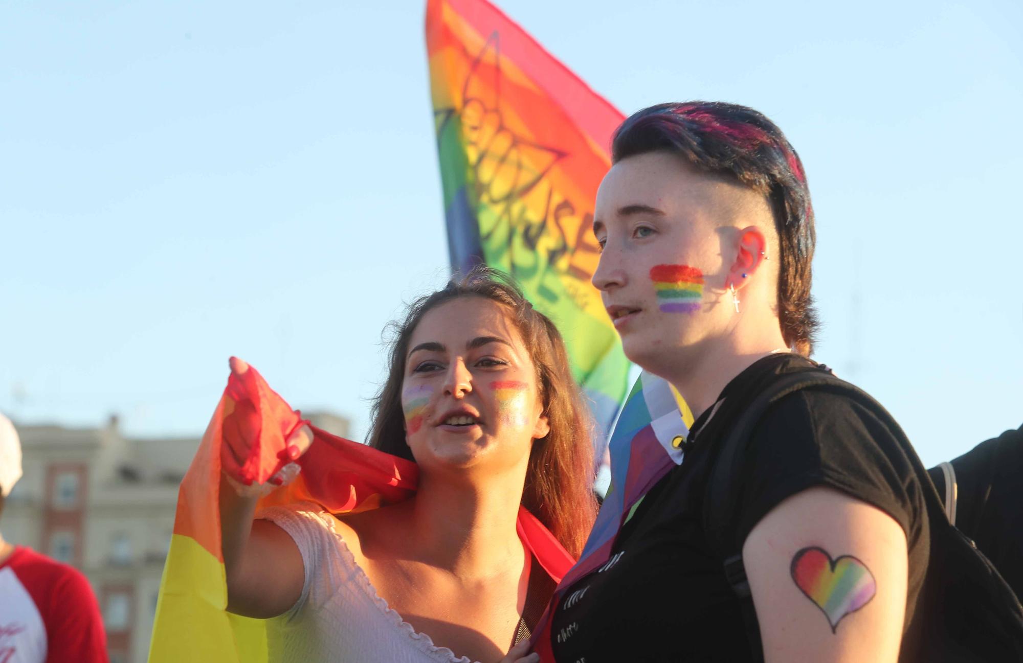 El dia del Orgullo LGTBI+ en València, fue una fiesta