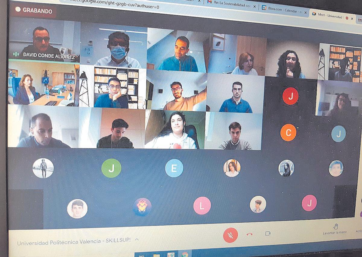 Asistentes a las 'masterclass' organizadas por BBVA y UPV.