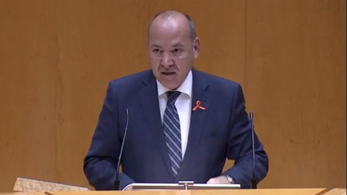José María Barrios denuncia la "burla" del Gobierno con los presupuestos para Zamora.