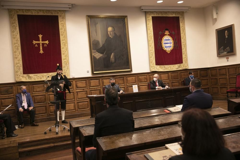 Acto oficial del 41º Día de les Lletres Asturianes.