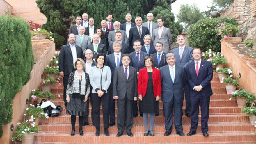 Los asistentes a la jornada del Banco Sabadell.