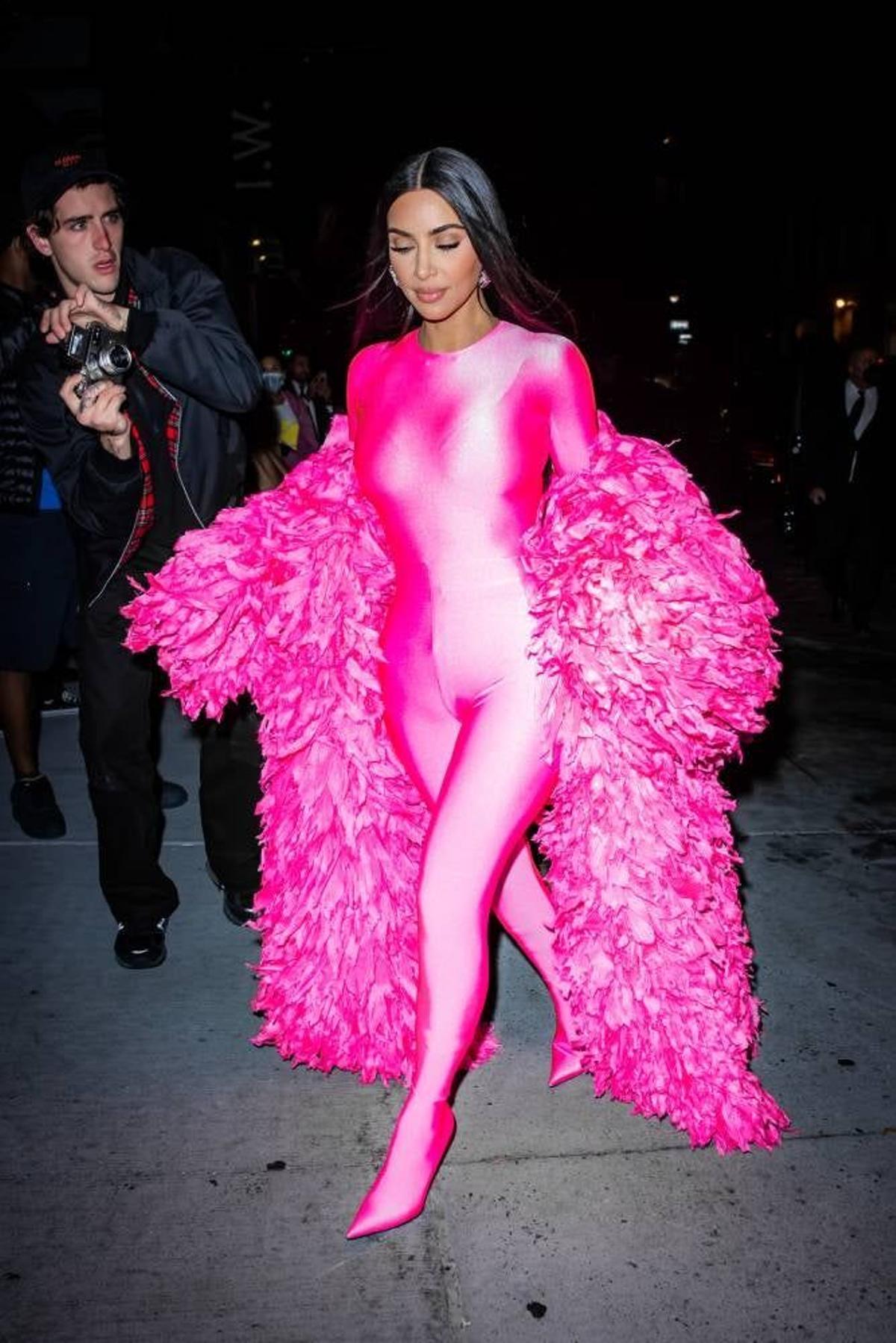 Kim Kardashian en las calles de Nueva York