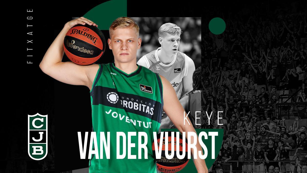 El base holandés, primer refuerzo del Joventut para la próxima temporada