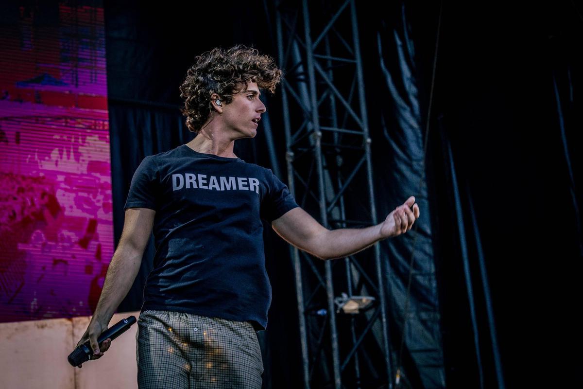 Guitarricadelafuente durante su actuación en la jornada inaugural del Primavera Sound.