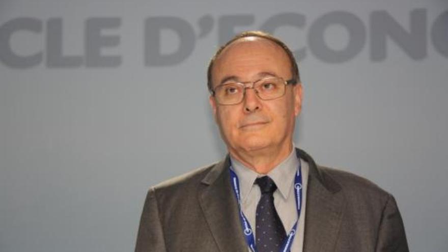 El governador del Banc d&#039;Espanya, Luis María Linde.