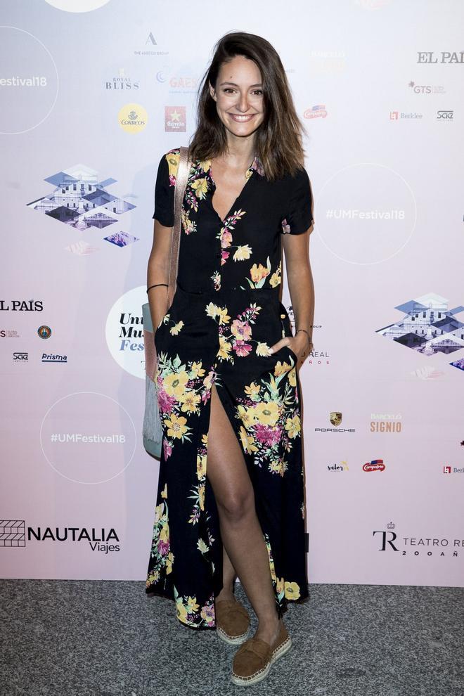 Andrea Molina en el photocall del Universal Music Festival 2018