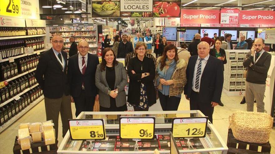 Carrefour dedica un espacio a más de 120 productos de la provincia