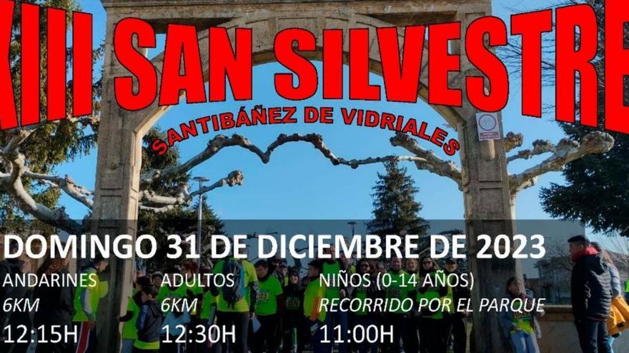 Bretocino y Santibáñez de Vidriales programan sus San Silvestre navideñas