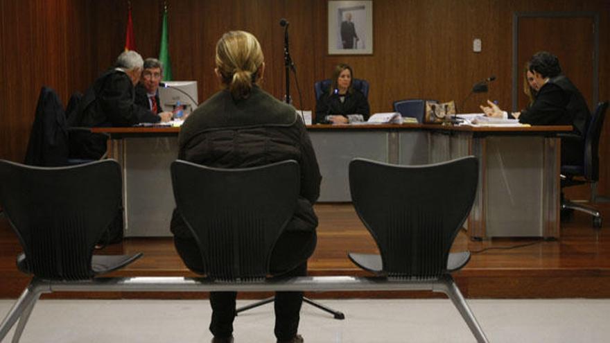 Imagen del juicio celebrado en la Audiencia de Málaga.