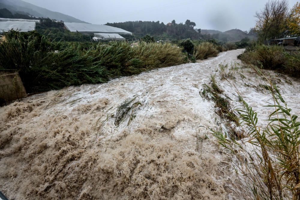 Fuentes del Algar y Callosa tras las lluvias