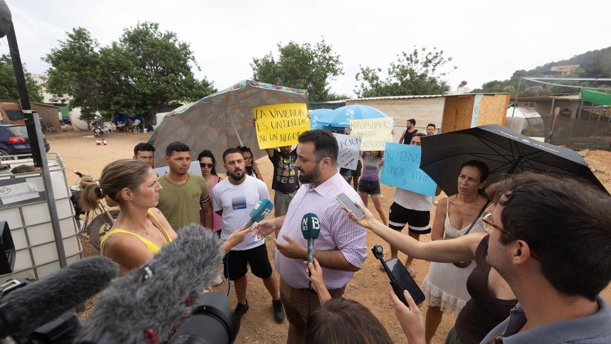 Mira las fotos de la rueda de prensa para el desalojo de Can Rova 2