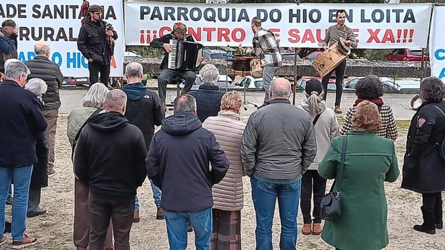 Magosto reivindicativo en O Hío. | |