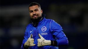 Robert Sánchez, portero del Brighton