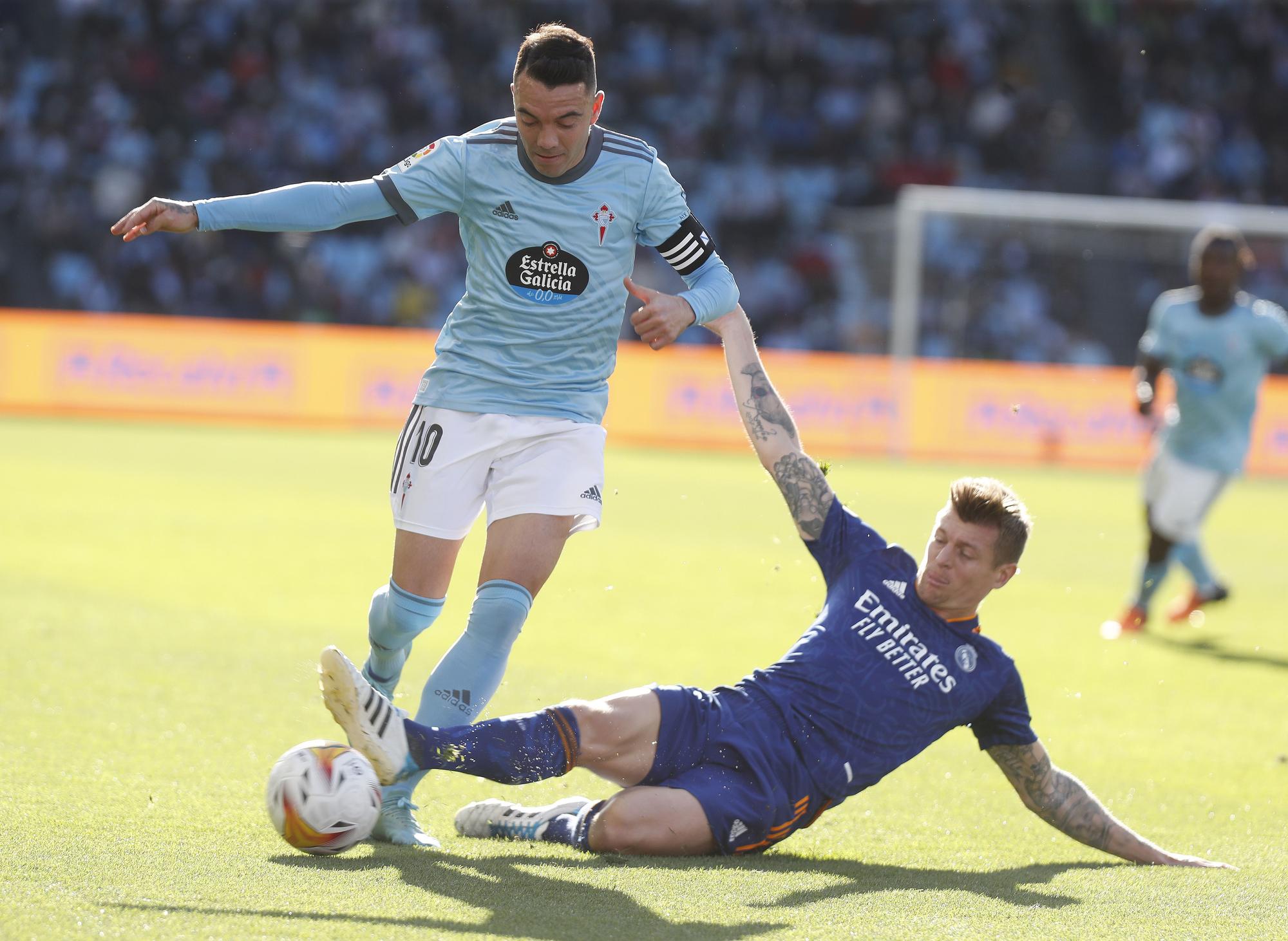 Así se está viviendo el cara a cara entre el Celta y el Madrid en Balaídos