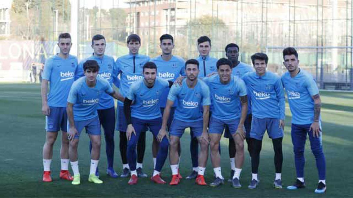 Valverde preparó la final de la Supercopa de Catalunya con doce jugadores del filial