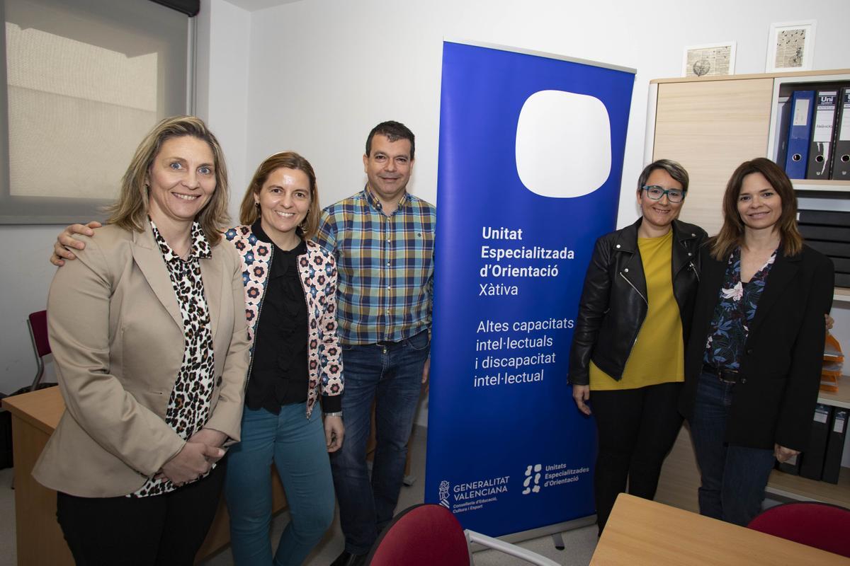 Xàtiva. Equipo de la UEO (Unidad Especializada de Orientación)