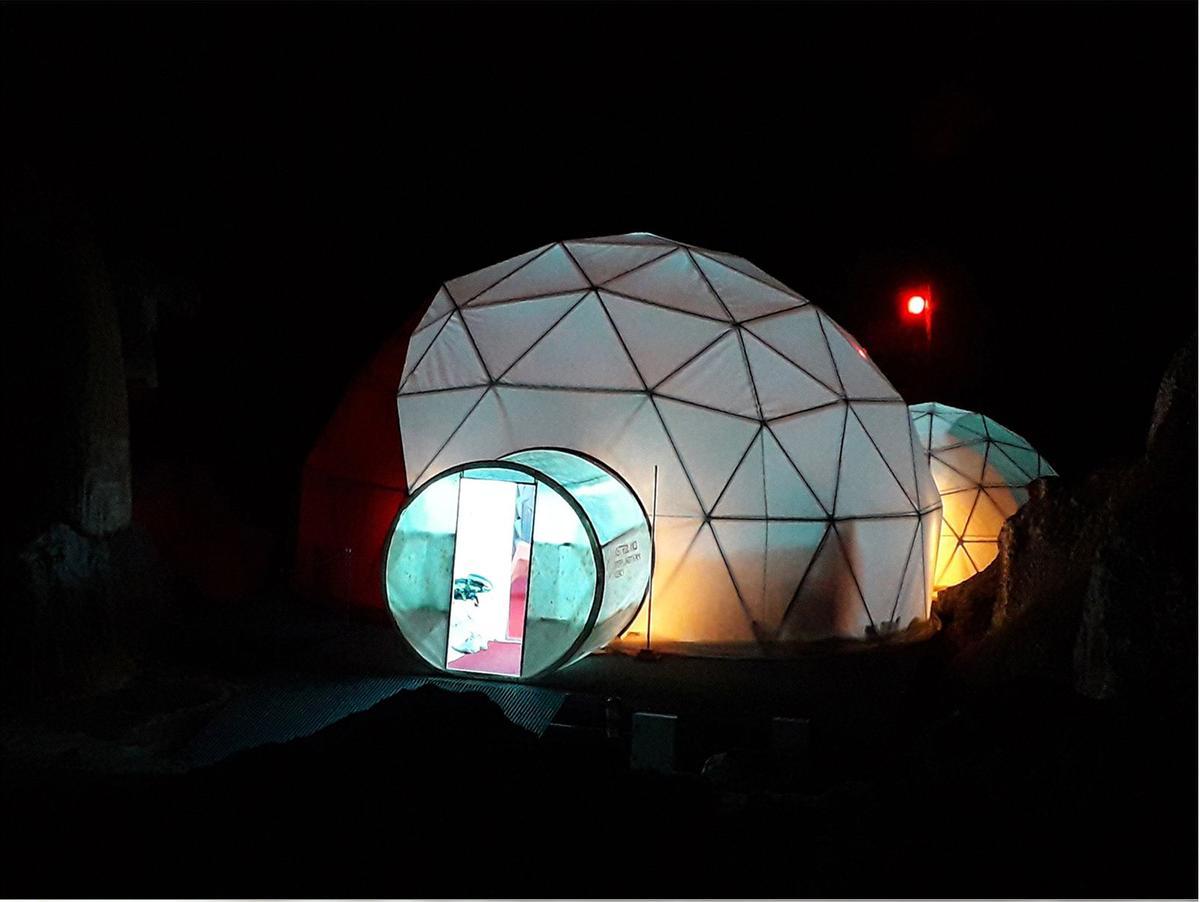 La Ares Station, en la cueva del Escalón (Cantabria) se ha convertido en un escenario análogo en el que se investigan algunas de las primitivas condiciones de vida de nuestro planeta, que podrían extrapolarse también a Marte.
