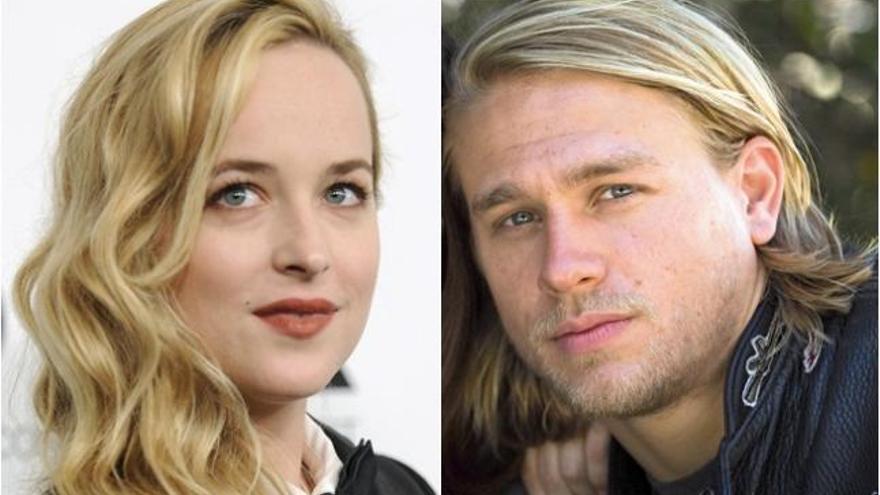 Dakota Johnson y Charlie Hunnam