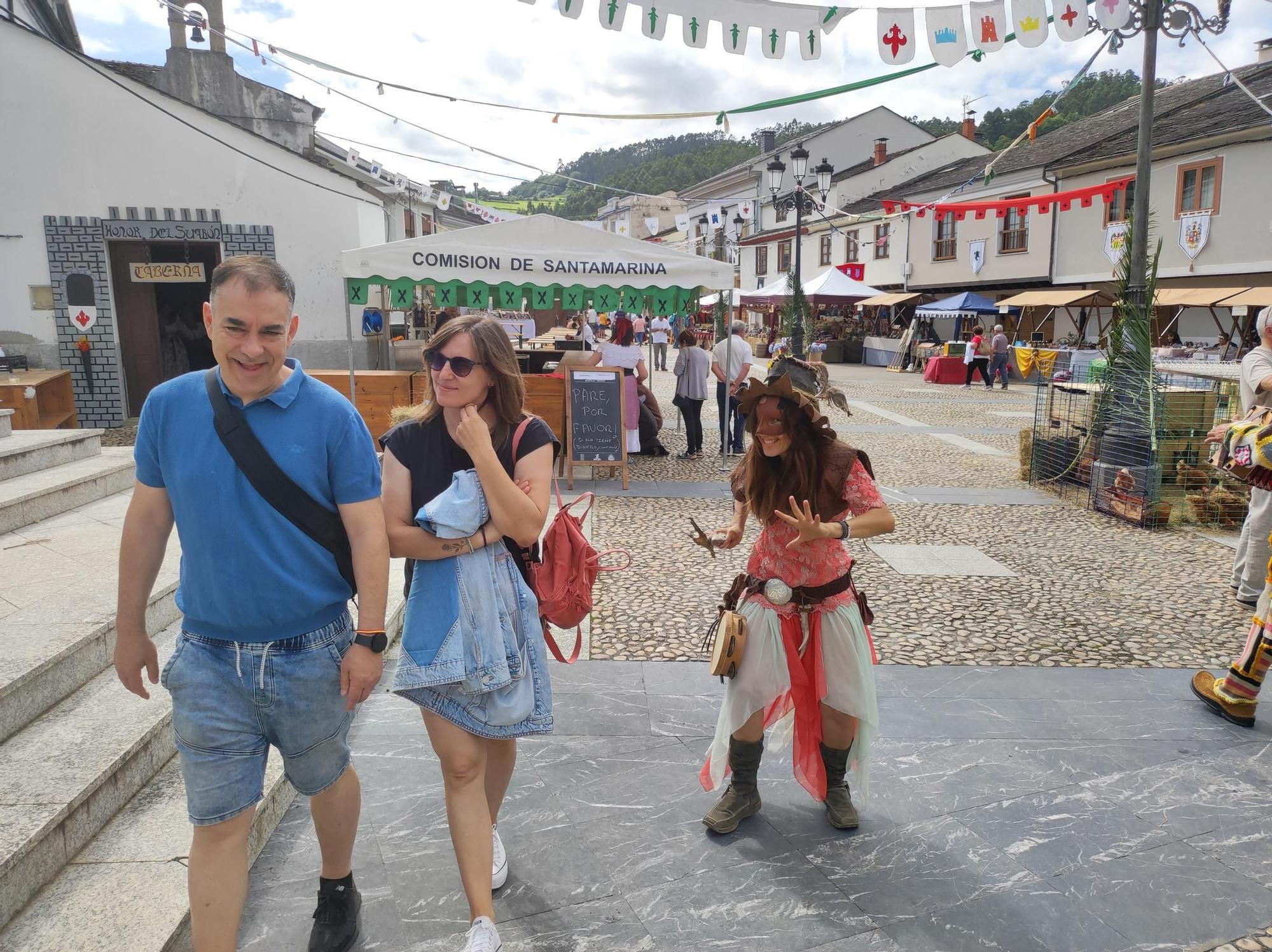 En imágenes: La transformación de Piantón para celebrar su mercado medieval