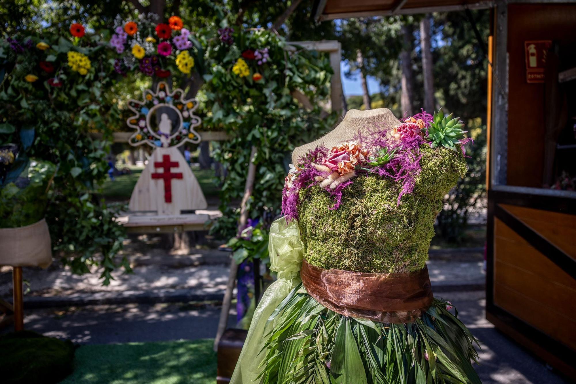 El festival Zaragoza Florece adorna el Parque José Antonio Labordeta hasta este domingo