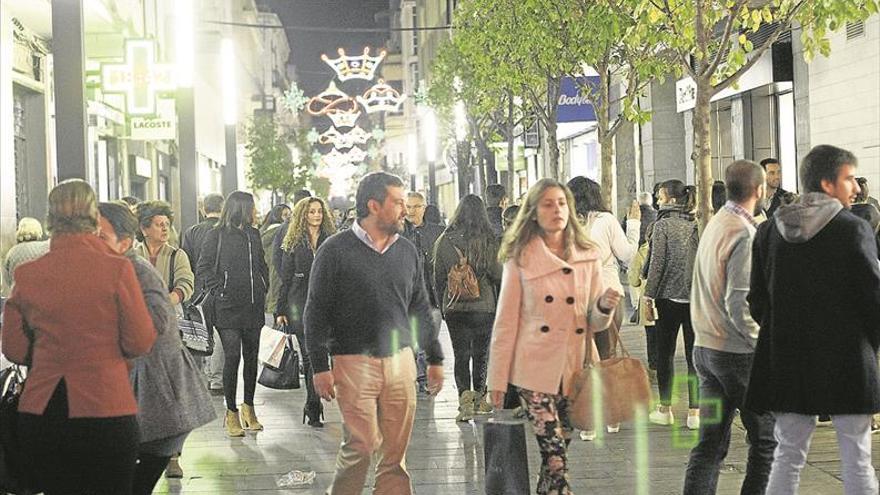 El comercio de Badajoz registra un repunte de más del 10% del cliente portugués
