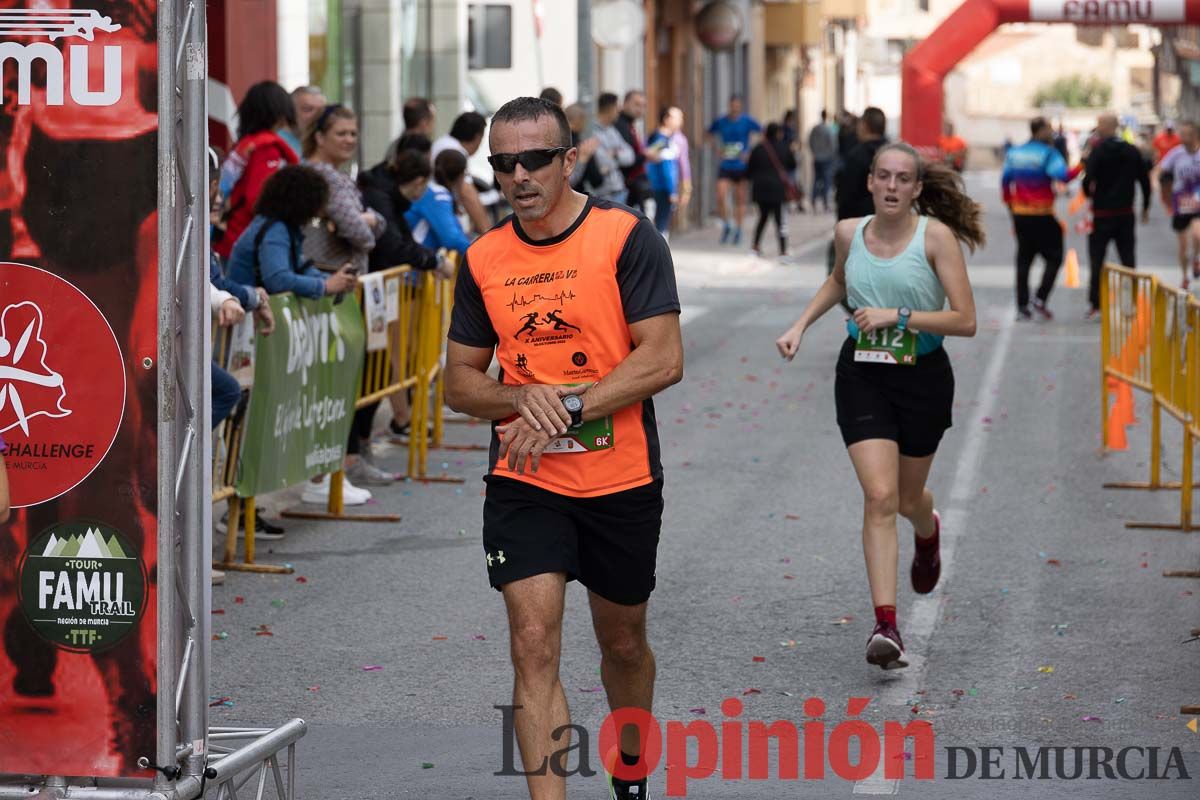 Carrera Popular Urbana y de la Mujer de Moratalla ‘La Villa, premio Marín Giménez (línea de meta)