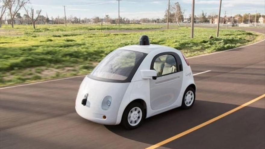 Prototipo del coche autónomo de Google.