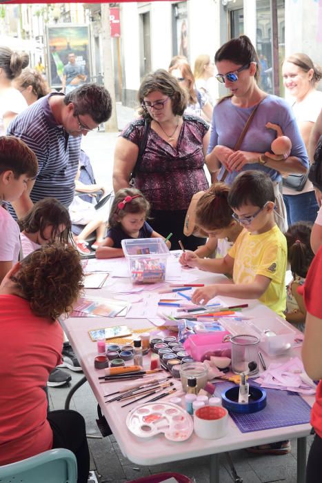 Compras en el domingo abierto de Triana, 3/09/17