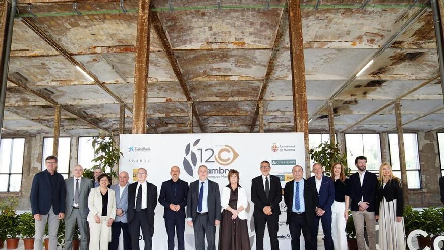 La Cambra de Manresa vesteix de gala la Fàbrica Nova en obres per celebrar els seus 120 anys