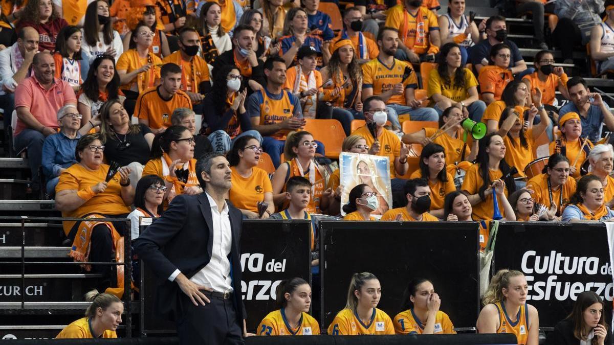 Valencia. El Valencia Basket se clasifica para la final de la Liga Femenina Endesa en la Fonteta ante el Girona
