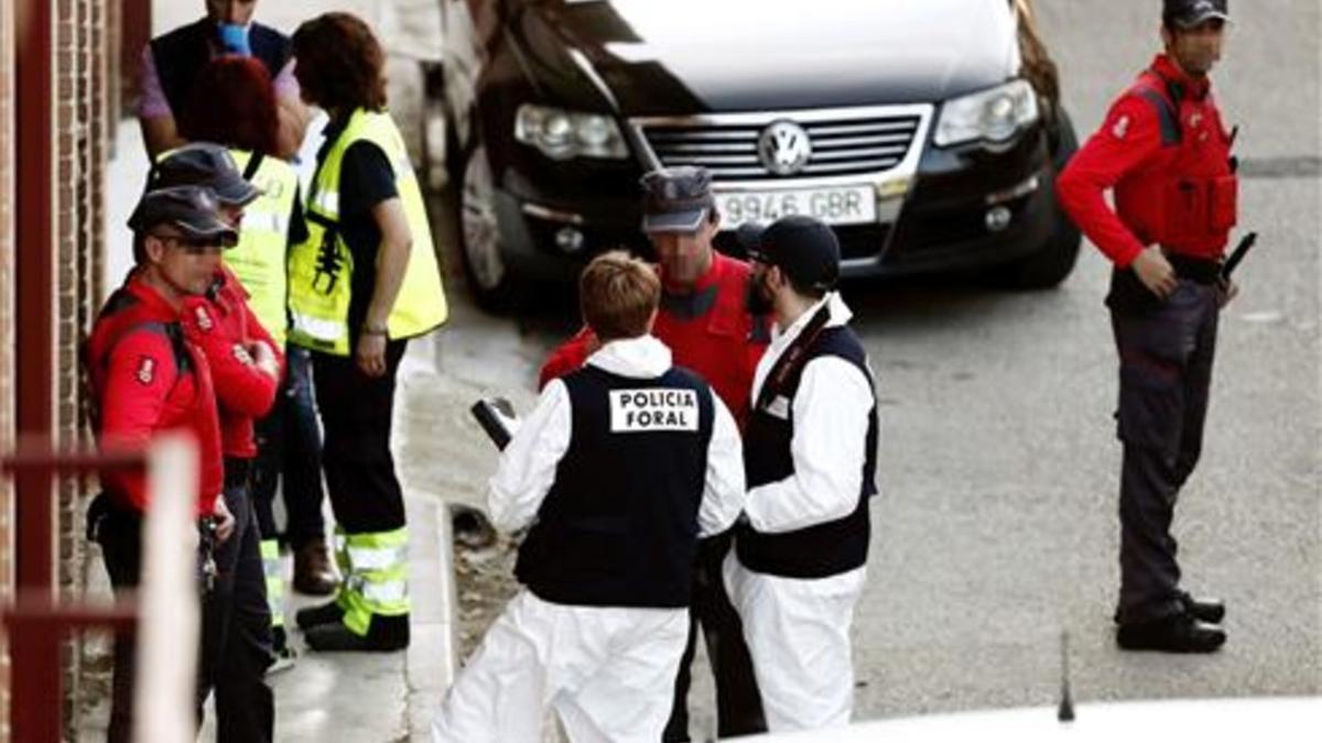 Mueren tres personas de una misma familia en un presunto parricidio en Olite