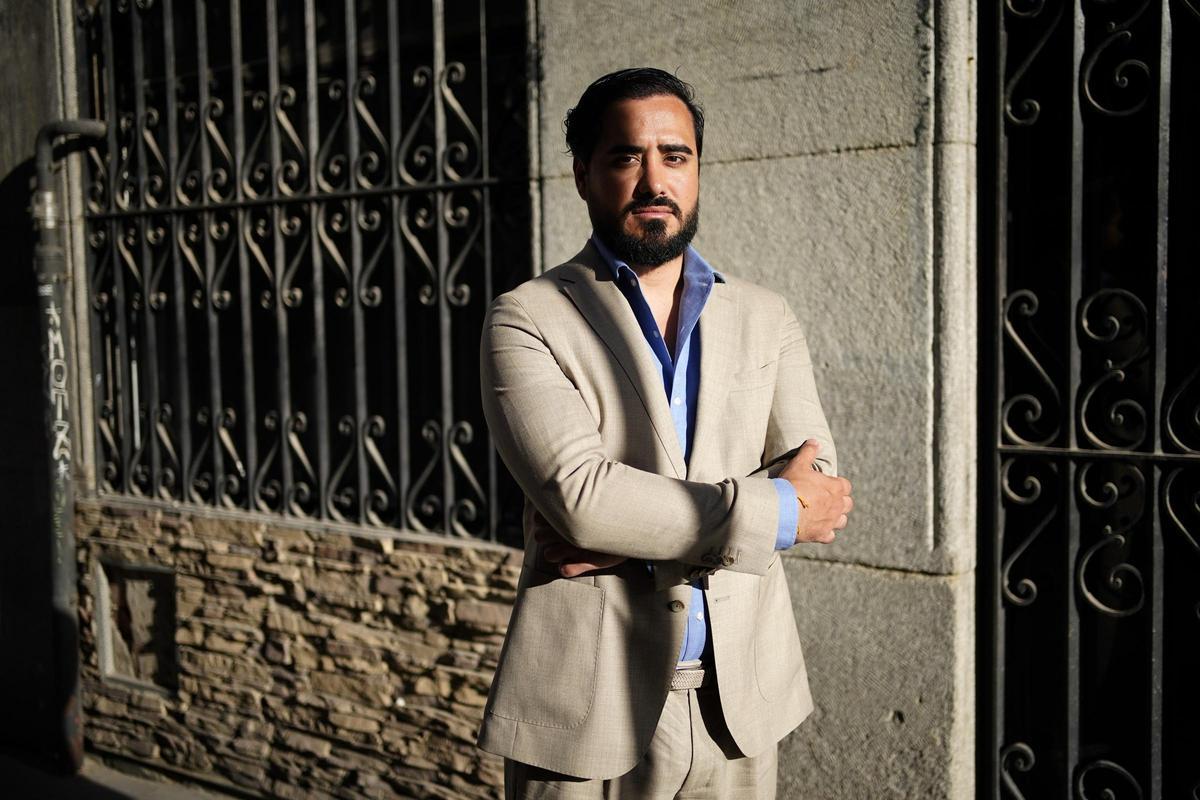 El líder de Se Acabó la Fiesta, Alvise Pérez, en una imagen de archivo.