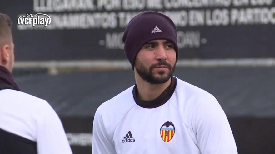 Zaza ya entrena con el Valencia CF