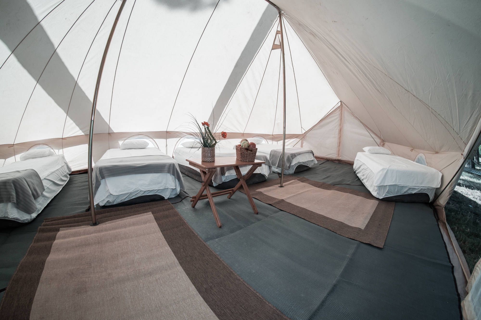 Glamping en el Medusa Festival: Emperor Tents