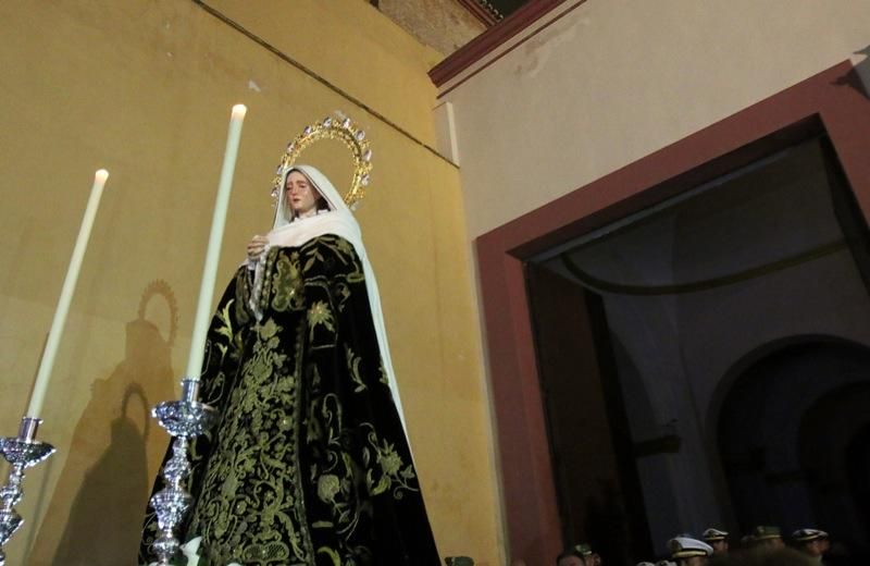 Traslado de la Soledad de Mena.