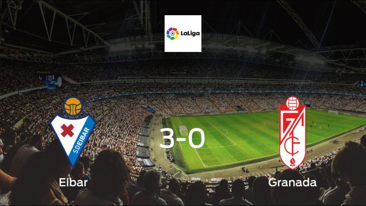 Depleted Granada stunned by Eibar 3-0 at Ipurua Municipal Stadium