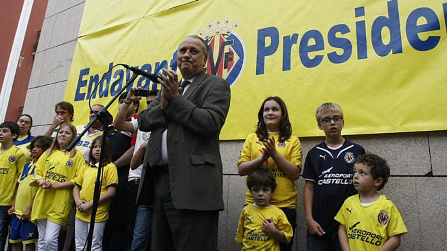 Fernando Roig en un acto del club.