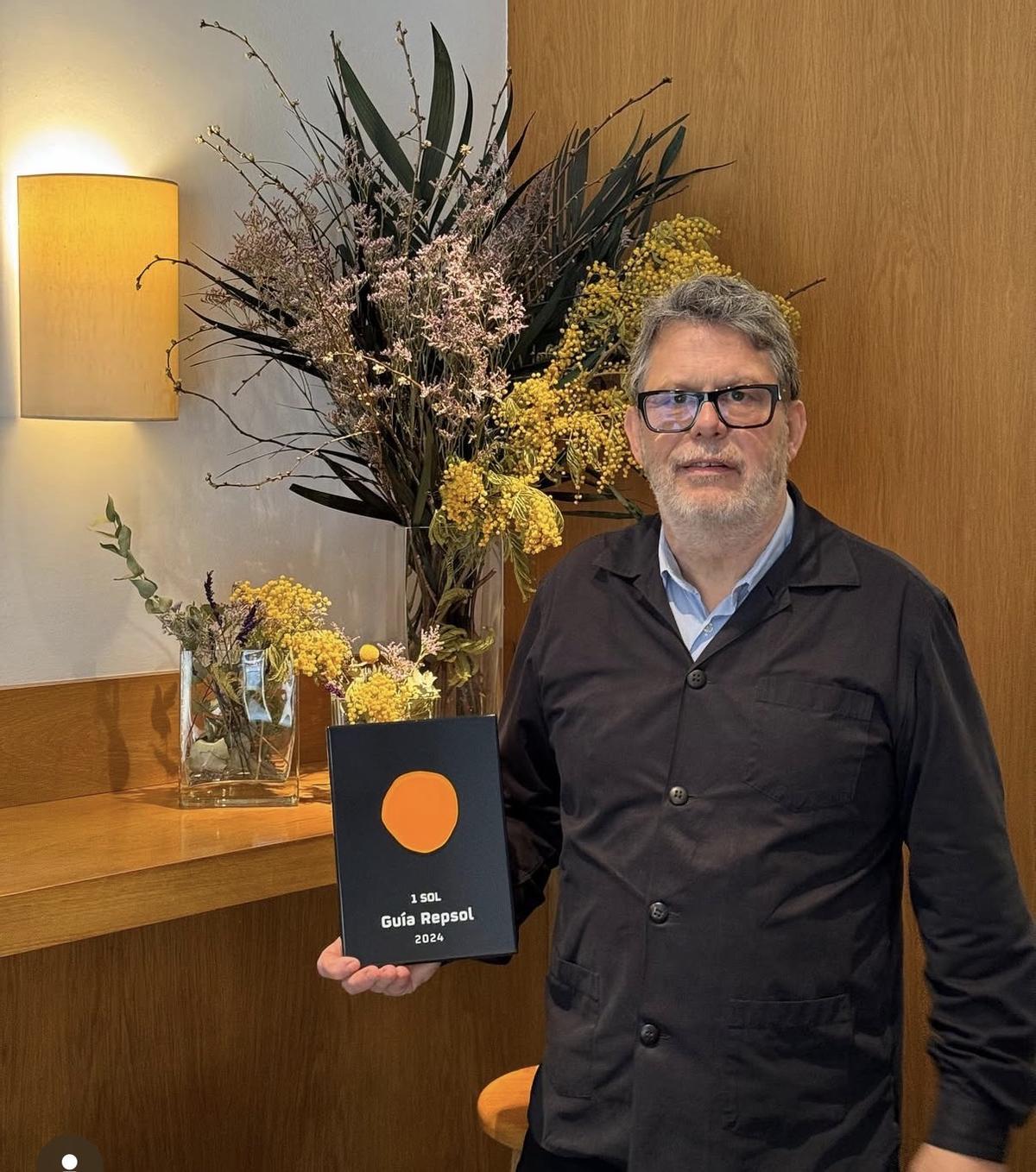 El propietario del restaurante Roig Robí de Barcelona, Joan Crosas.