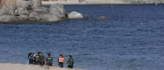 Aparece en la playa de Tuia el cadáver del vecino de Beluso desaparecido el viernes