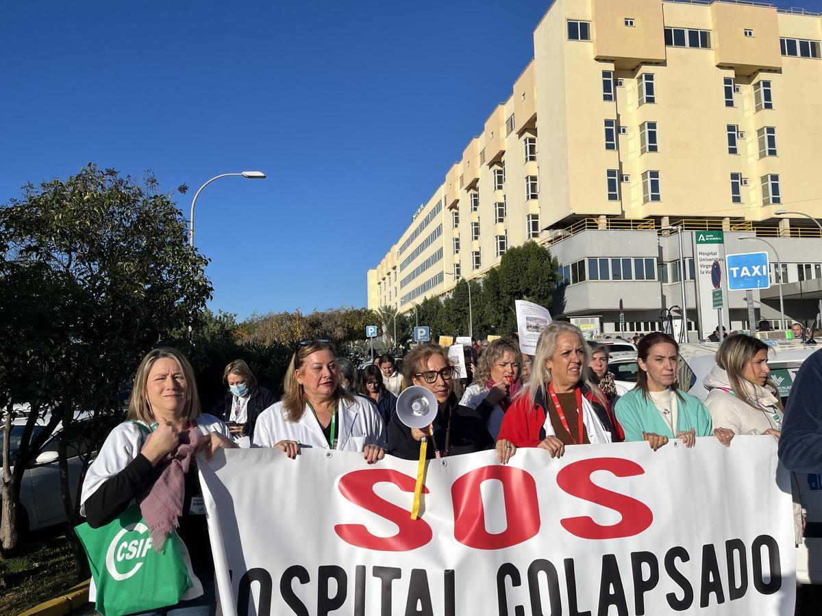 Nueva concentración en el Hospital Clínico de Málaga para denunciar la ...