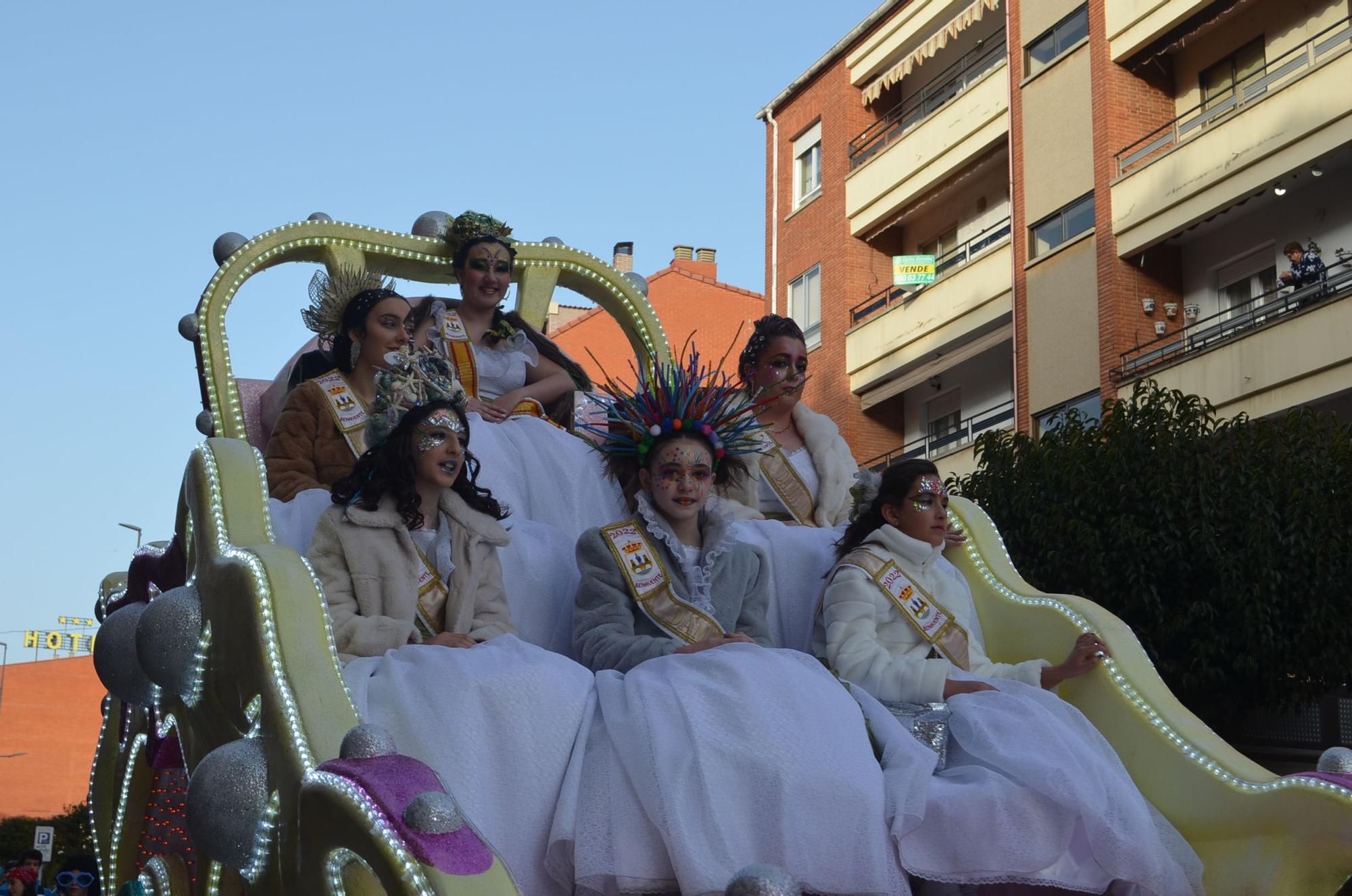 Así fue el desfile de Carnaval infantil de Benavente