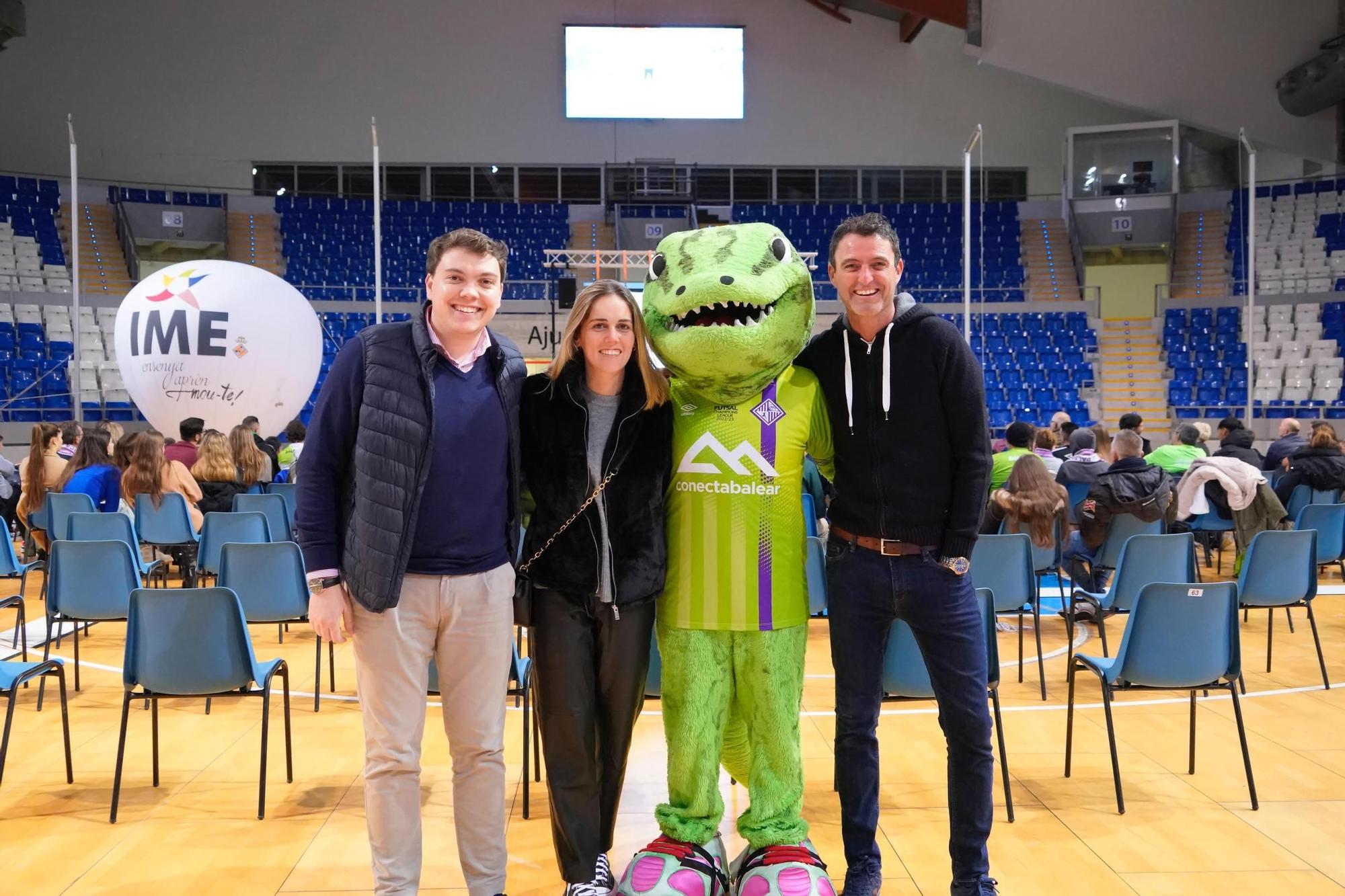 La afición también vivió el triunfo del Palma Futsal en Son Moix