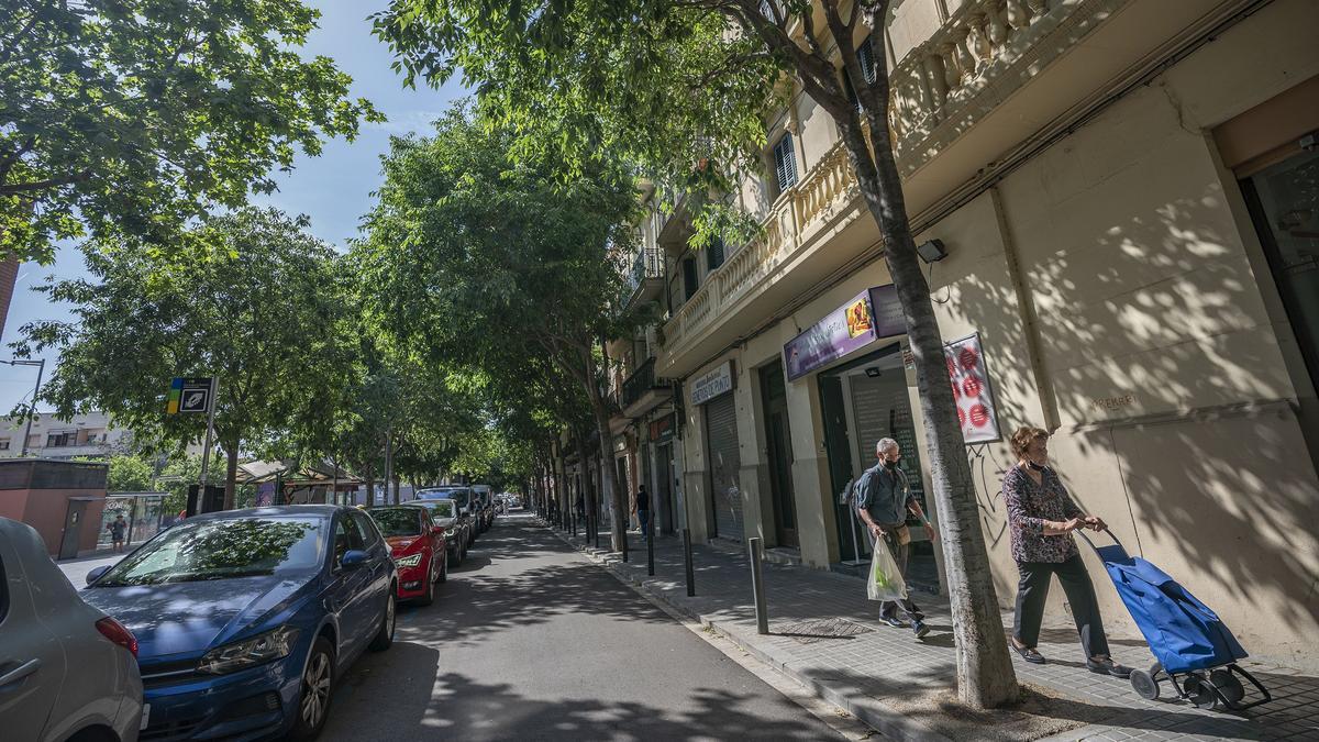 Imagen de archivo de la calle Doctor Martí i Julià de LHospitalet de Llobregat.