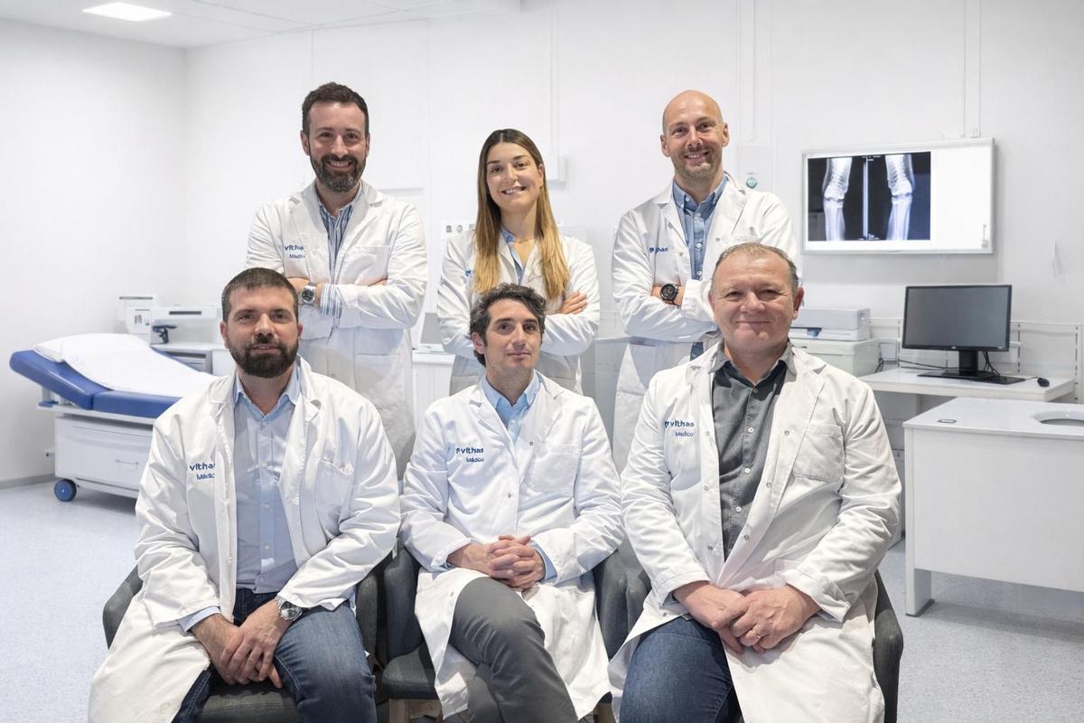 Equipo de traumatología del Hospital Vithas Valencia Consuelo