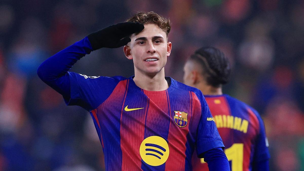 Fermín anota el doblete que lleva al Barça a buscar la victoria en Praga