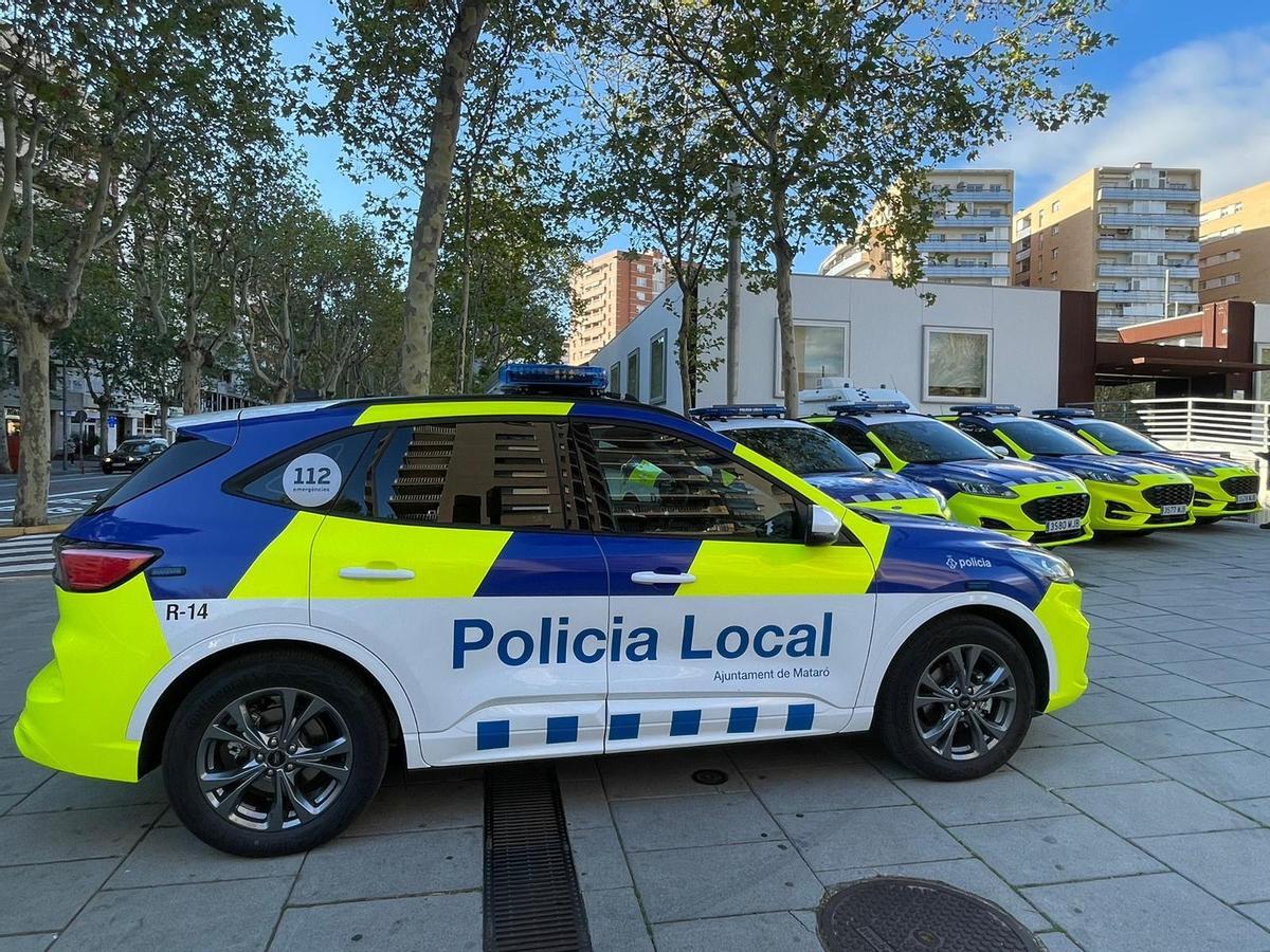 Vehículos de la Policia Local de Mataró