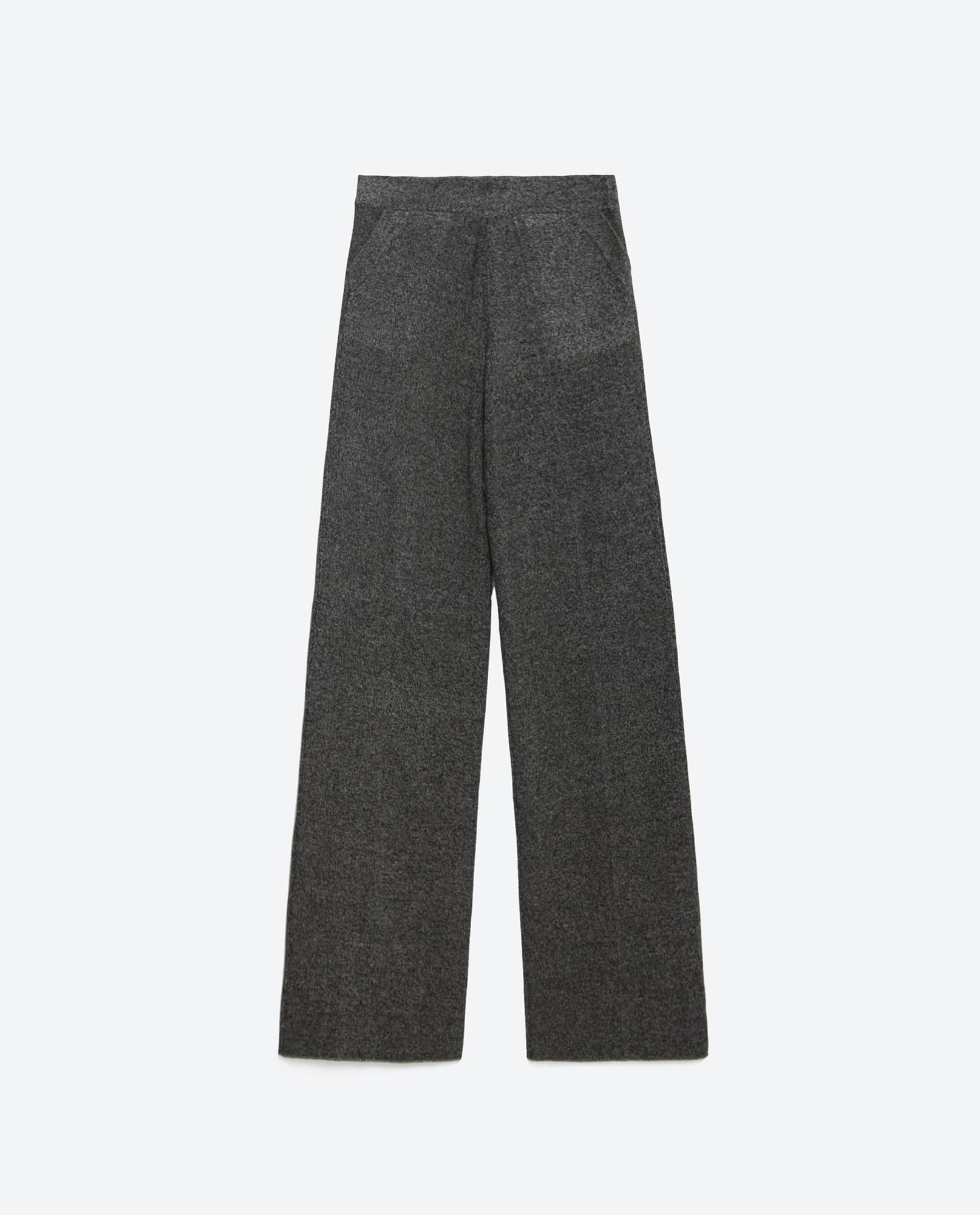 Cómo combinar el suéter: pantalón ancho de Zara