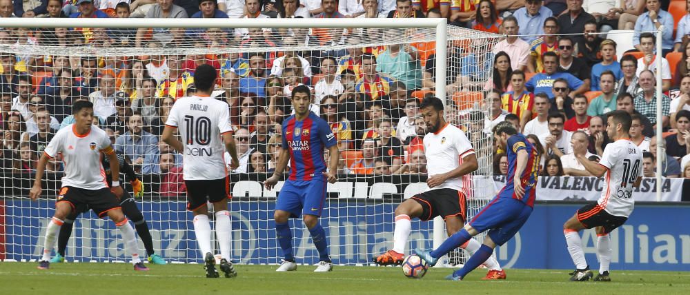 Las mejores imágenes del Valencia -Barcelona