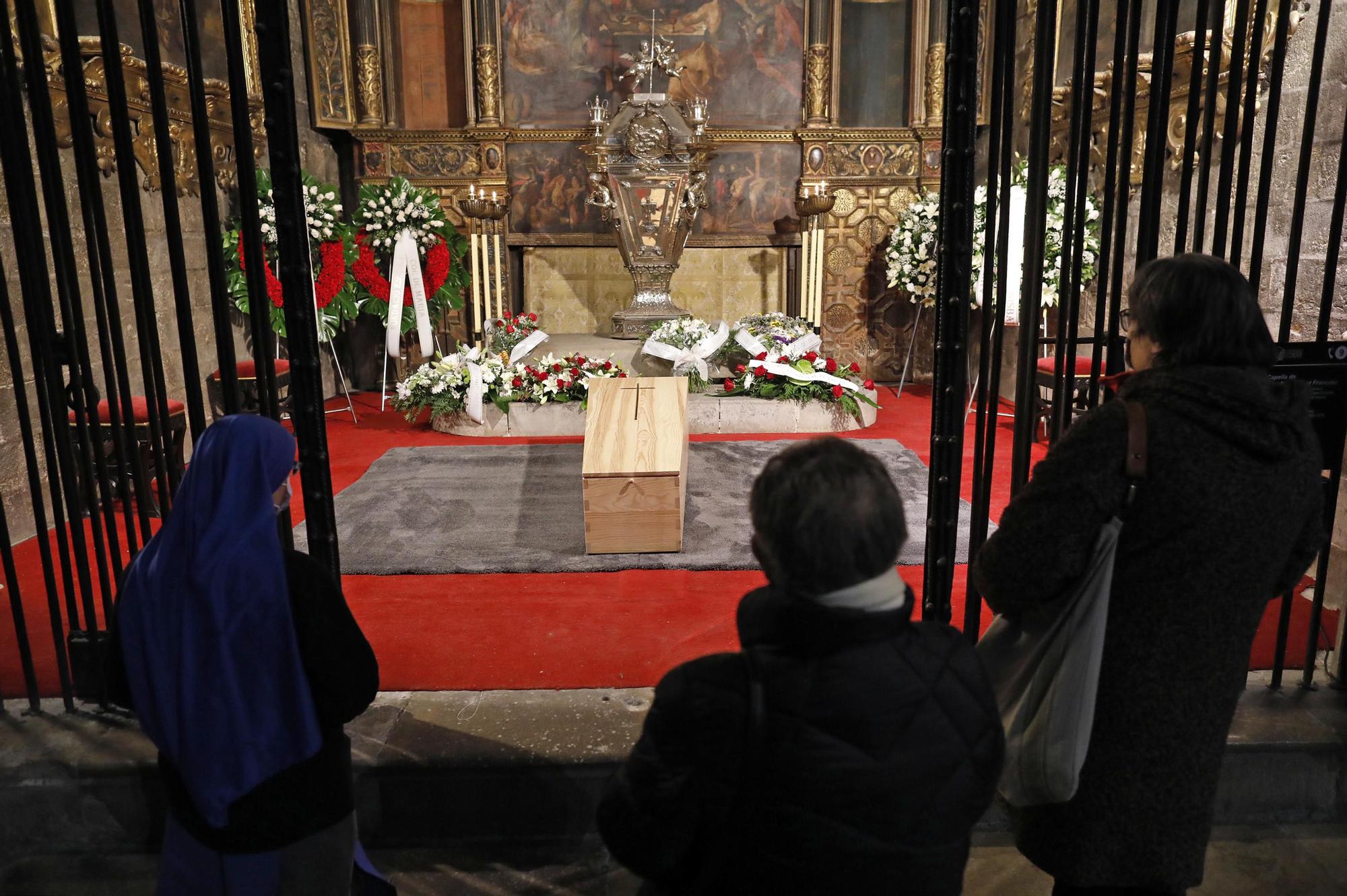 La Catedral de Girona s'omple per acomiadar Francesc Pardo