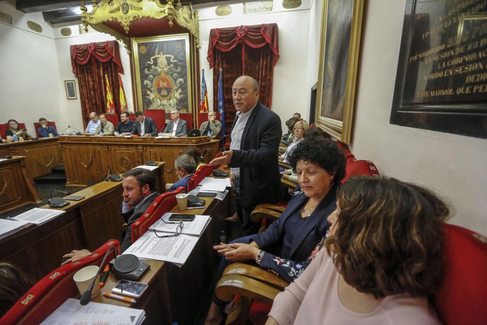 El último pleno ordinario de Elche